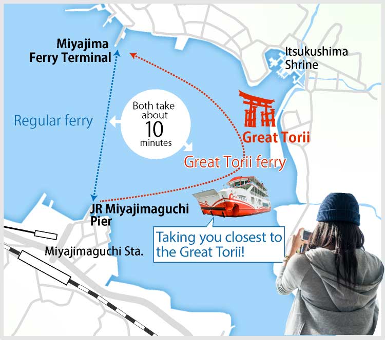 Great Torii ferry